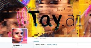 Twitter page of Tay, Microsoft's AI Chatbot