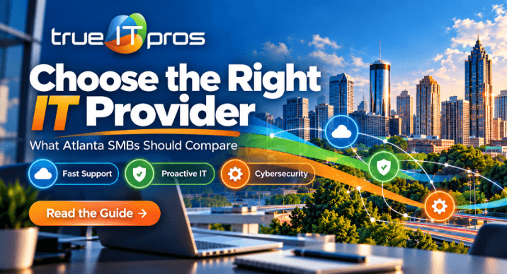 Atlanta business owner choosing a managed IT provider for IT support and cybersecurity