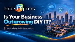 Outsourced IT support in Atlanta helping small business owners manage technology, improve cybersecurity, and reduce downtime.